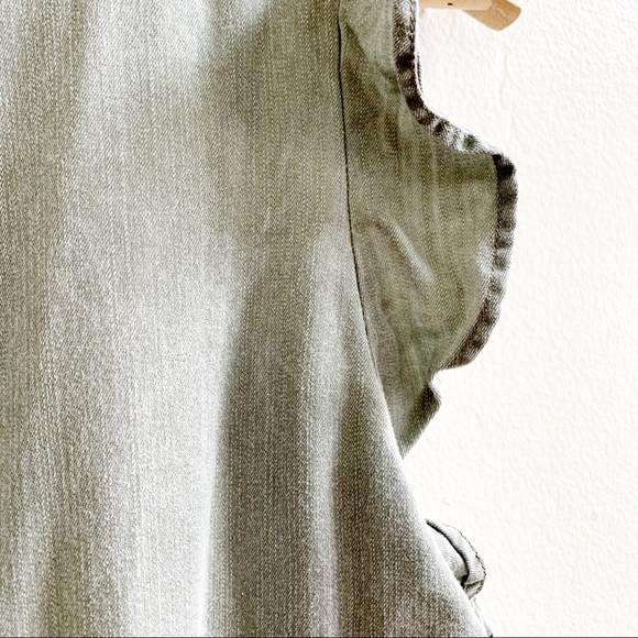 Sold ❣️Old Navy Flutter Sleeve Olive Jumpsuit - Picture 4 of 15